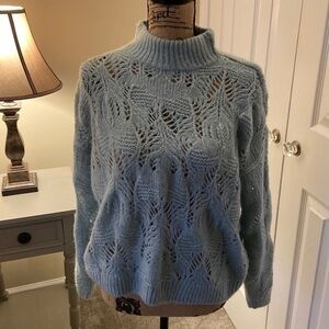 Soft and Cozy Ice Blue Sweater